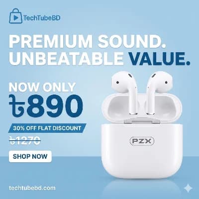 PZX L60 True Wireless Earbuds – Premium Sound at an Unbeatable Price in BD